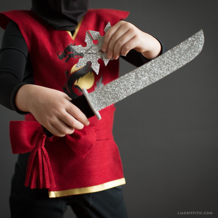 Last Minute Kids Ninja Sword And Stars Lia Griffith