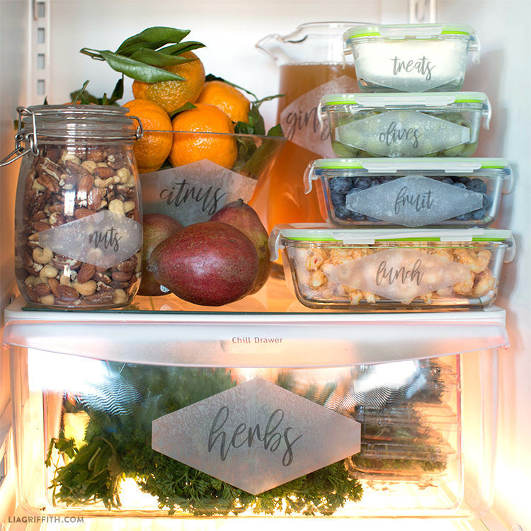 refrigerator labels