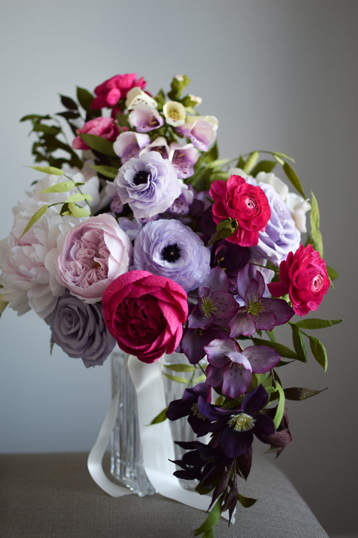 meet paper flower artist jessie chui of crafted to bloom paper crafted flowers
