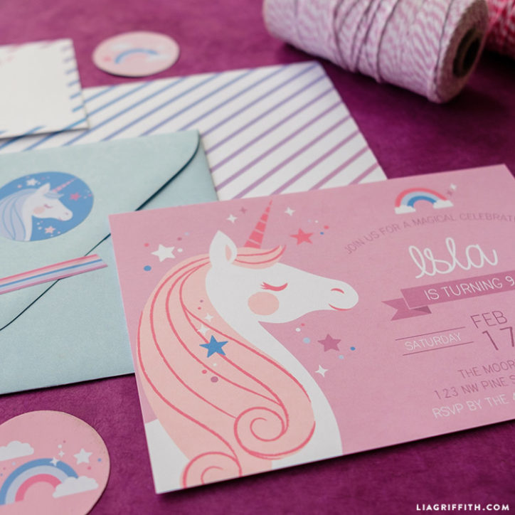diy printable unicorn party decor everything you need