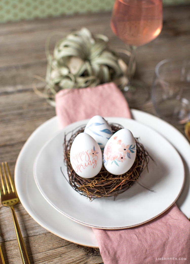 watercolor tattoo eggs
