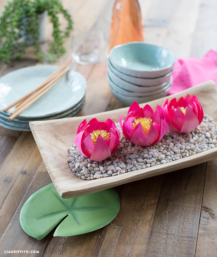 craft this pretty paper lotus flower with our tranquil tutorial crepe paper lotus flower