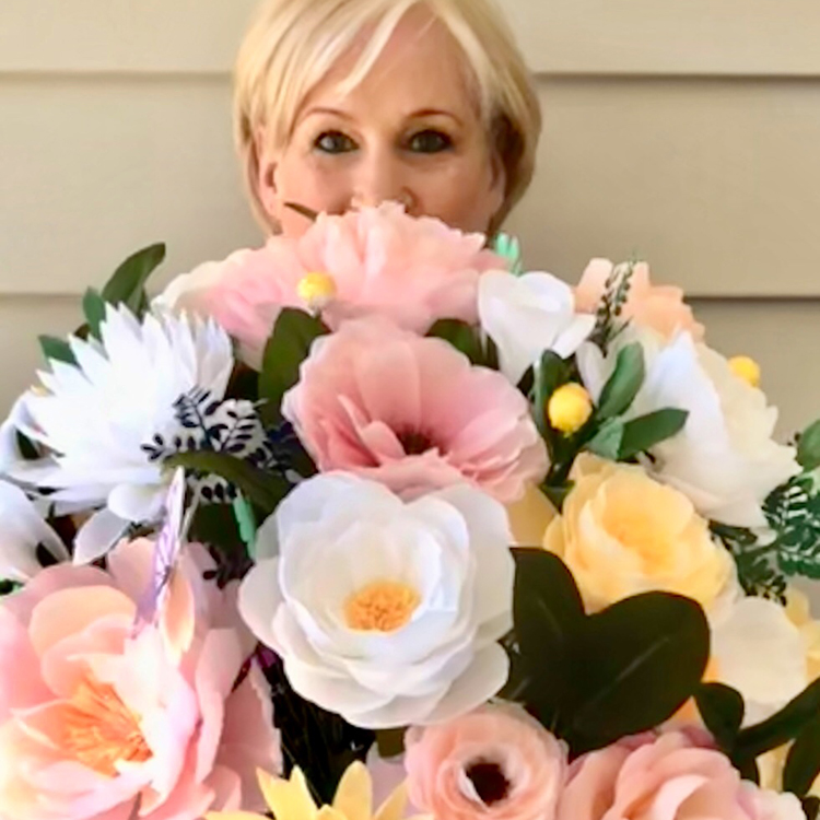our paper flower artist interview with susan bonn lia griffith paper flower artist