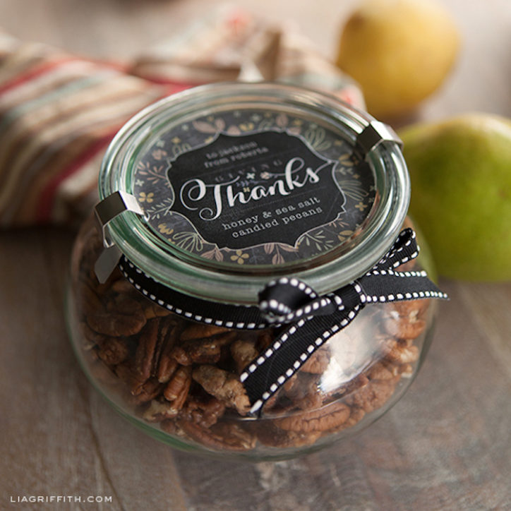 Printable Labels for Your Foodie Fall Gifts