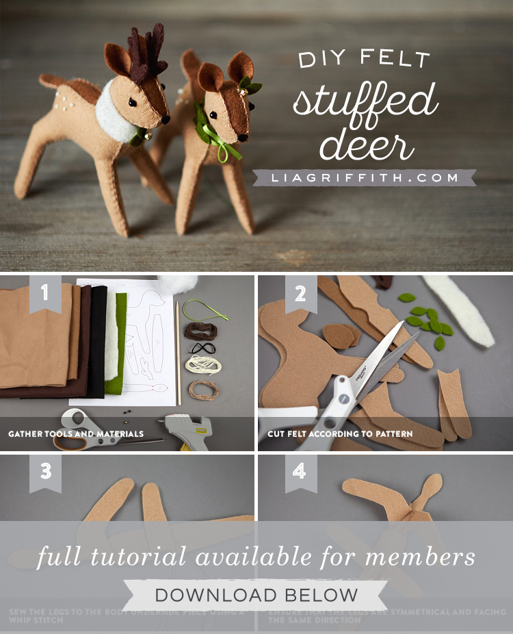 Do it yourself Felt Reindeer Template Sewing Guideline Felt Crafts photograph relating to Free Printable Felt Craft Patterns called Do-it-yourself Felt Reindeer Template Sewing Guidebook Felt Crafts