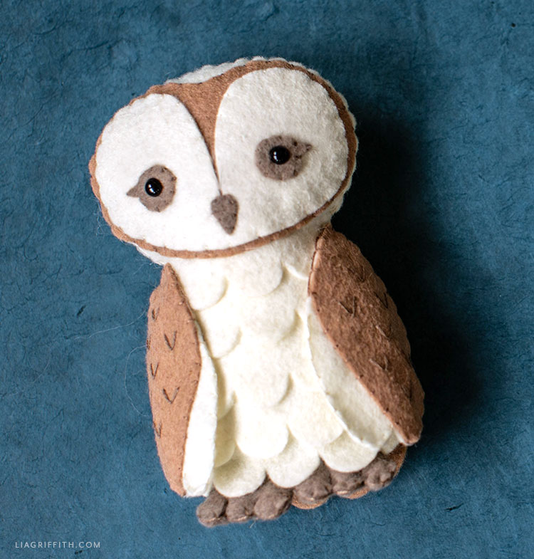 How To Make A Felt Barn Owl Stuffie Download Pattern And Tutorial