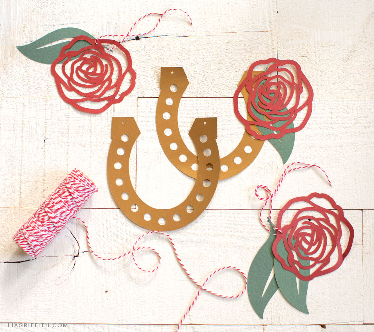 Diy Party Decorations Kentucky Derby Banner Lia Griffith