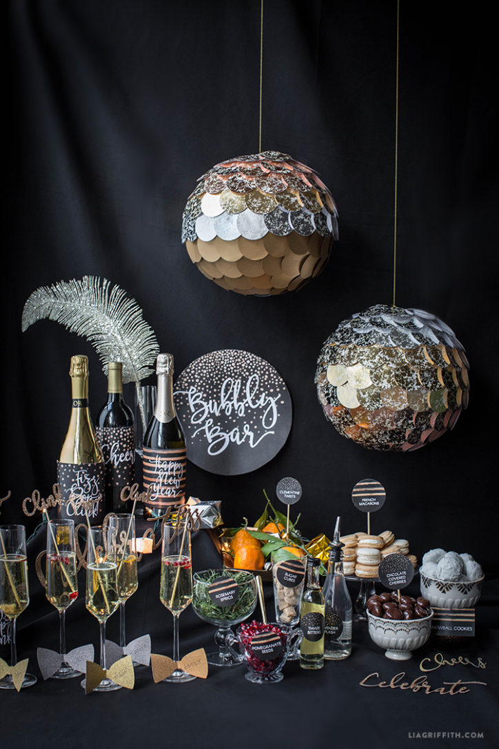 Easy New Year S Eve Decorations For 2020 Lia Griffith