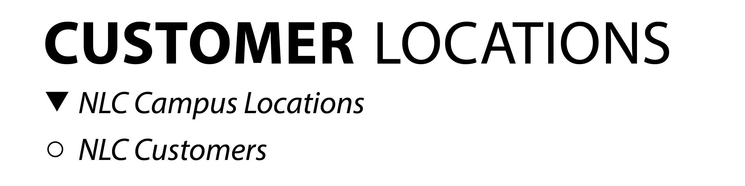 NLC Campus Locations