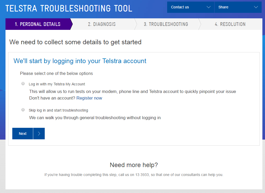 How To Use the Telstra Troubleshooting Tool Telstra CrowdSupport 654676