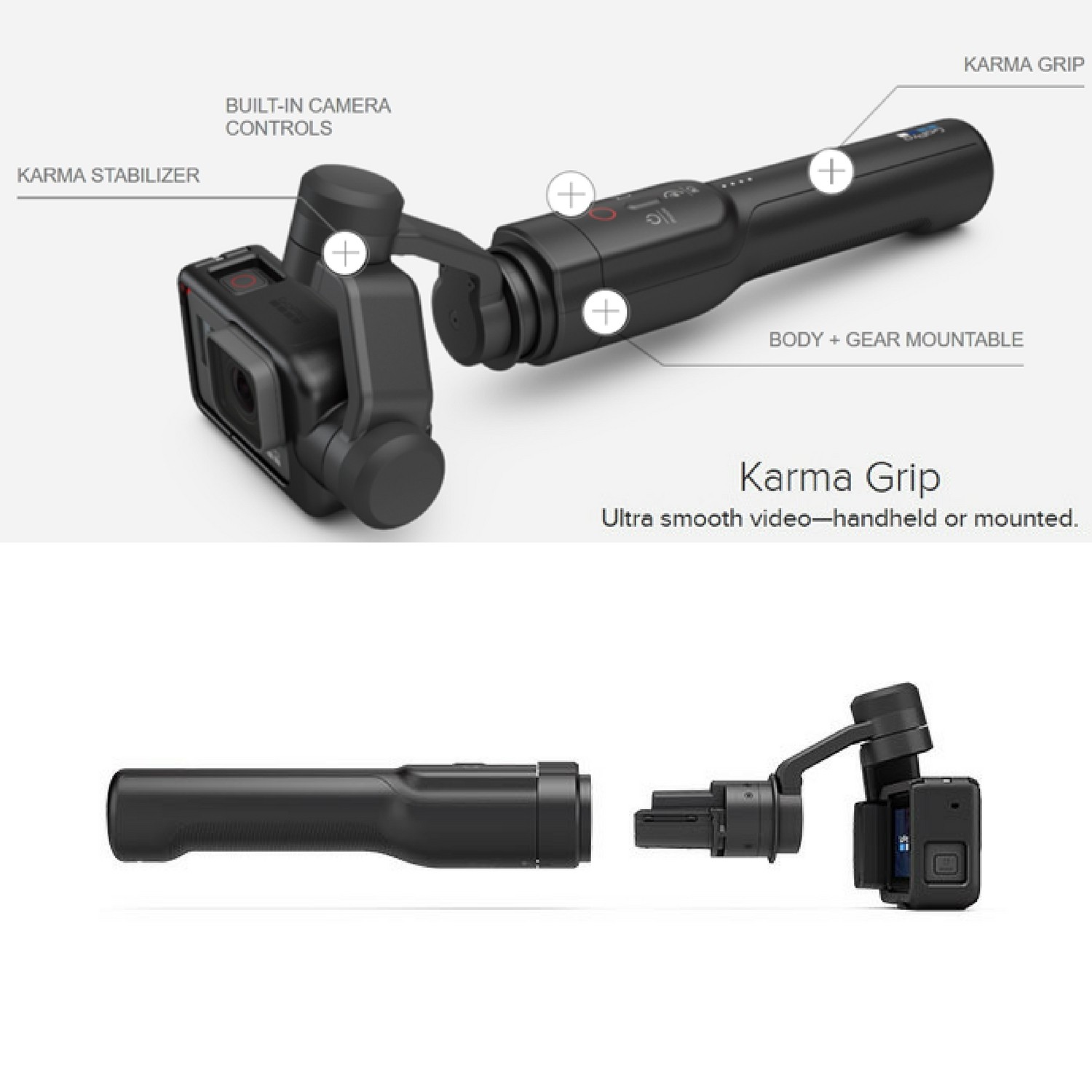 Gopro Karma Grip Stabilizer And Handle gopro karma grip stabilizer and handle