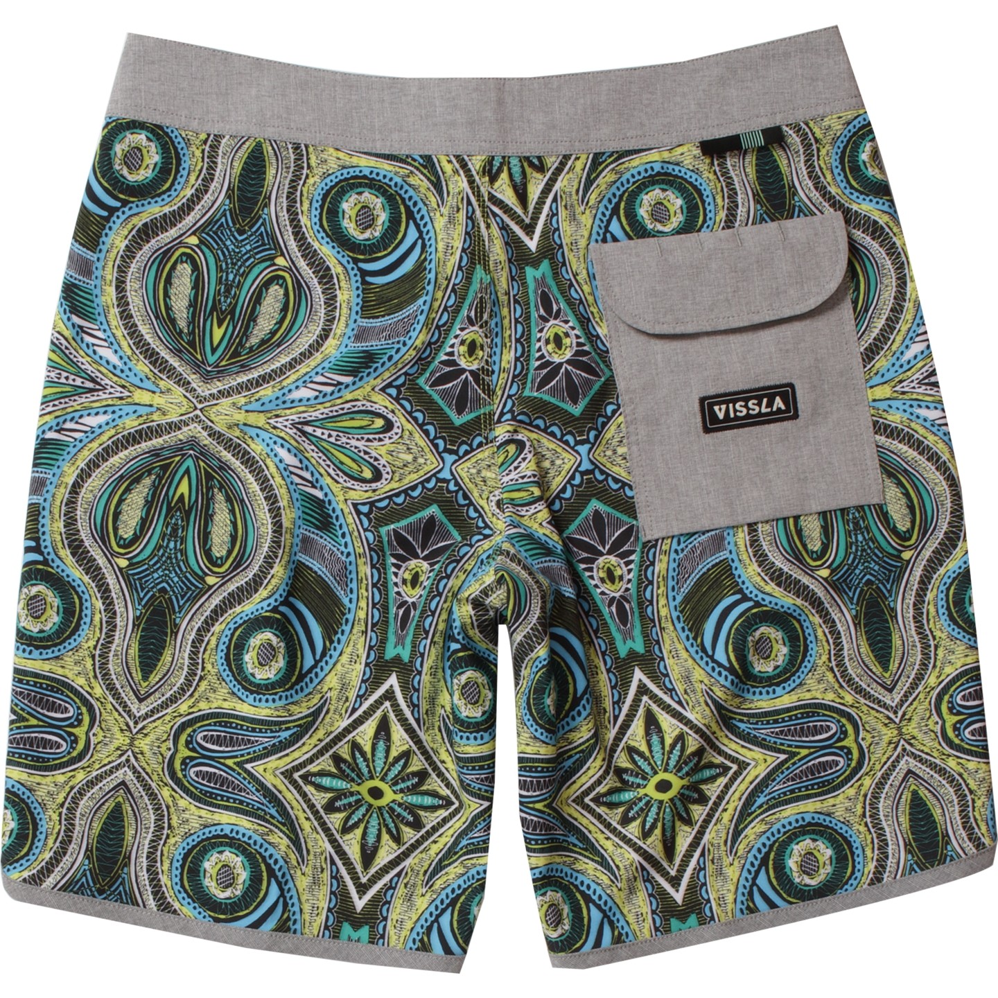 Vissla Mystery Reef Boardshorts - Bright Sulfur - Divers Direct Vissla Mystery Reef Boardshorts - Bright Sulfur ...