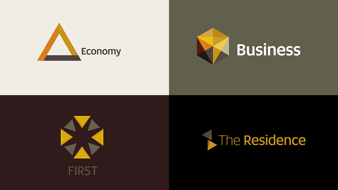 Etihad Airways Class Logos