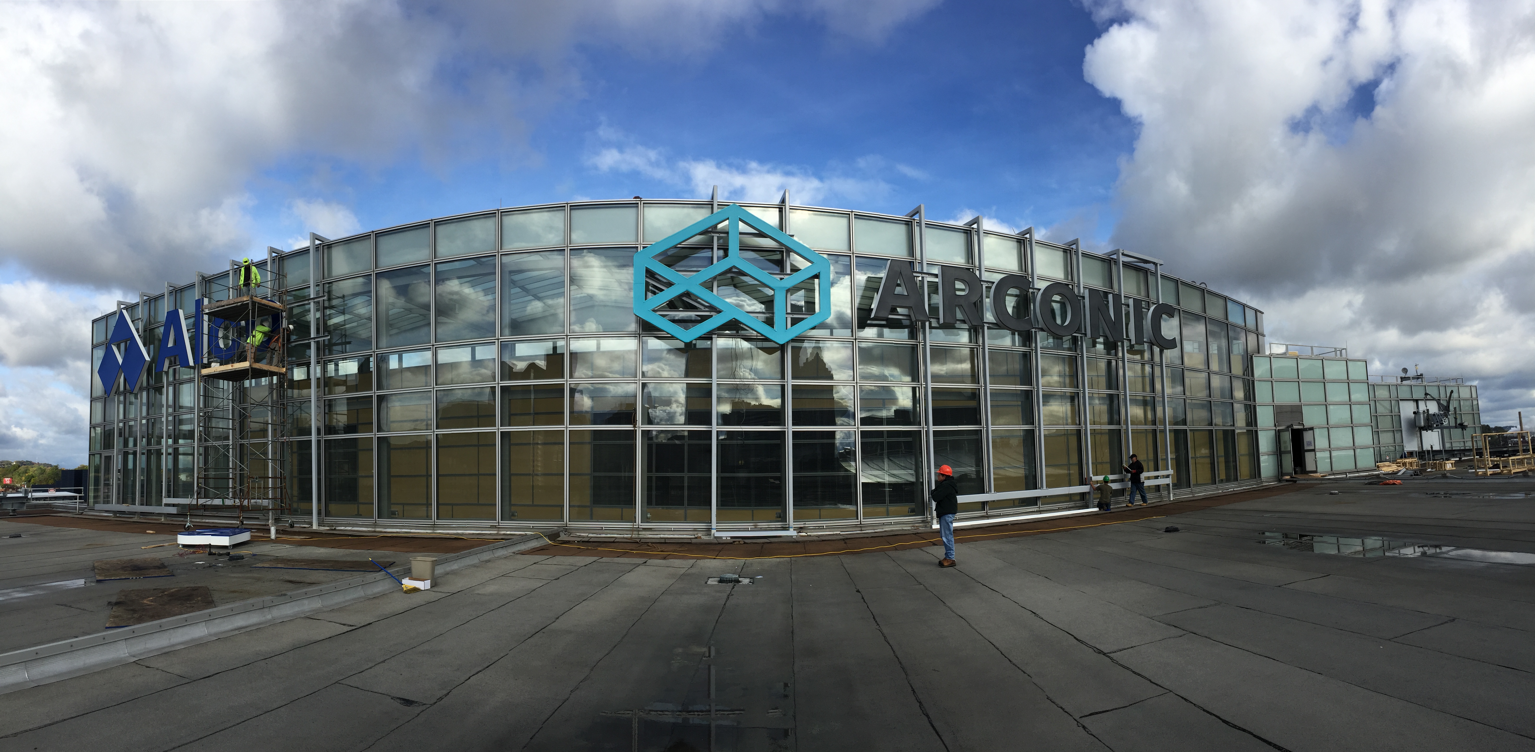 Alcoa Arconic signage