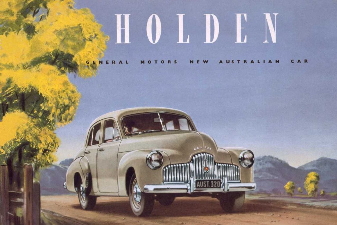 Car brand Holden original artwork