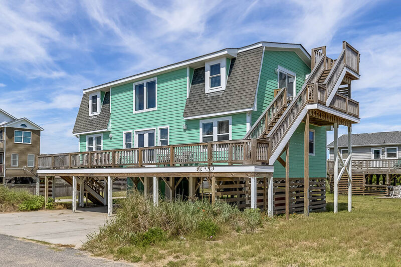 Horace's Hut Nags Head Vacation Rentals Outer Banks Blue