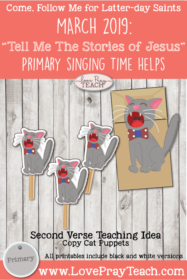 Come, Follow Me for Primary-2019 March Singing Time: “Tell Me The Stories of Jesus”
