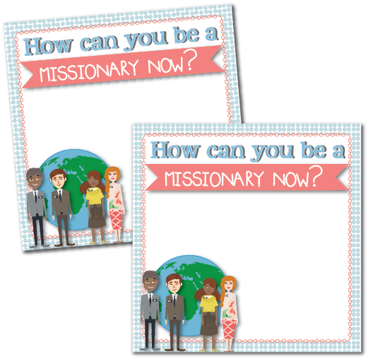 Individual lesson helps packet for Primary 5 Lesson 29: Missionaries Go to Other Nations