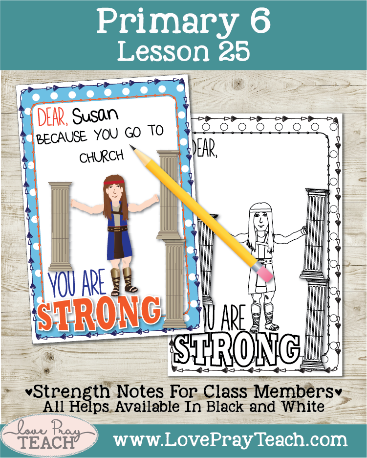 Primary 6 Lesson 25: Samson