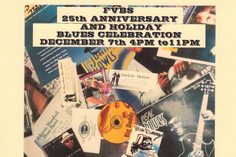 Flathead Valley Blues Society’s 25th Anniversary & Holiday Blues Celebration