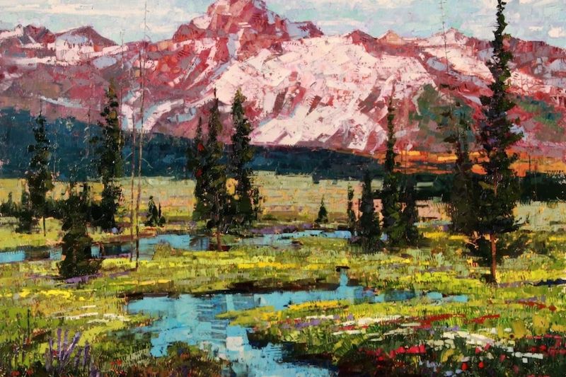 Rocky Mountain Meadow by Robert Moore