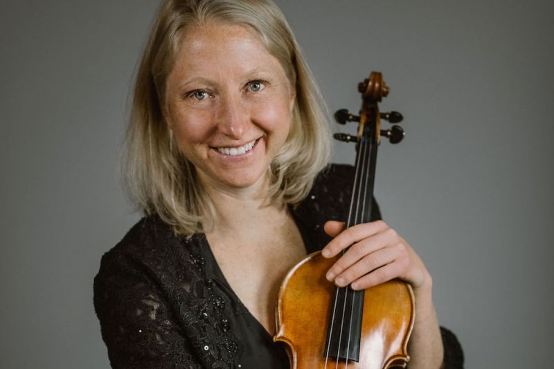 Concertmaster Carrie Krause