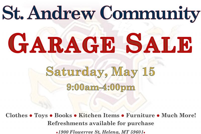 St. Andrew Community Garage Sale