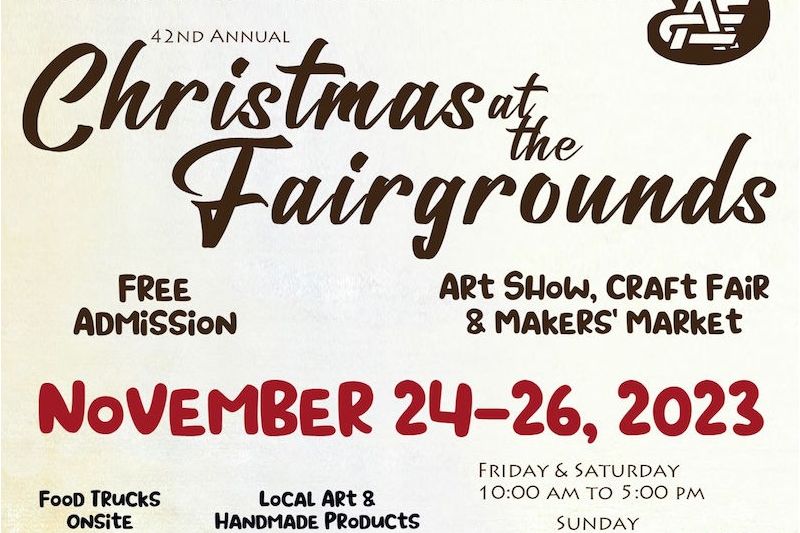 Christmas at the Fairgrounds 2023 - Poster