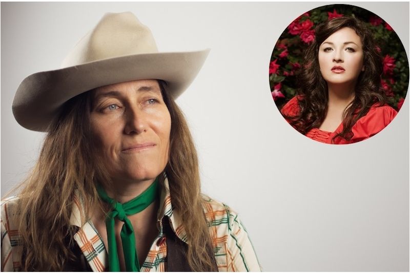 Melissa Carper with Bonnie Montgomery