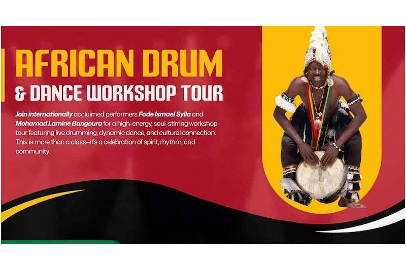 West African Drum and Dance Mini-Concert and Jam Session