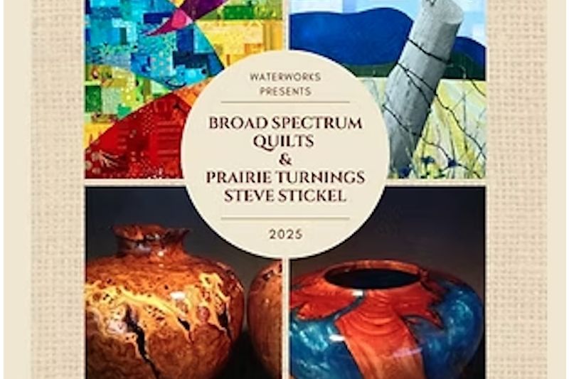 Exhibition: Broad Spectrum: Quilts and Prairie Turnings by Steve Stickel