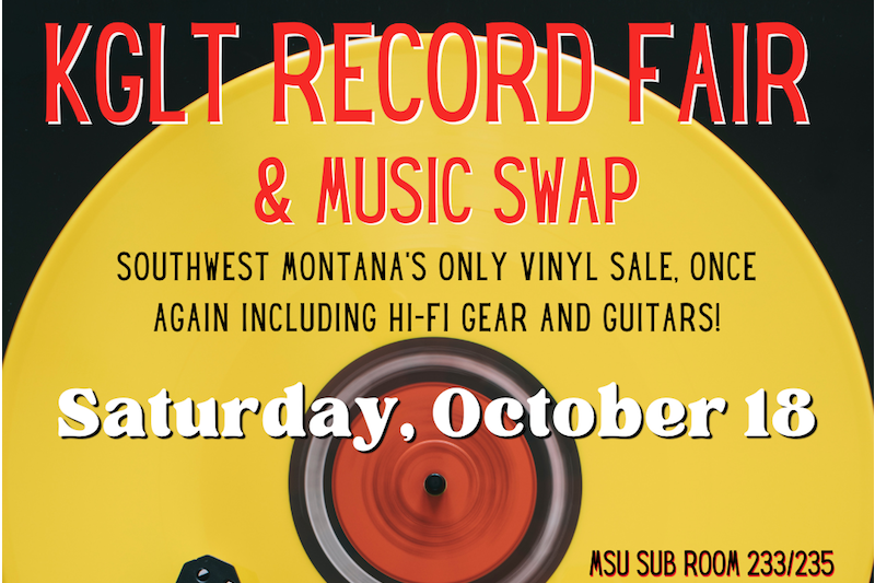 KGLT Record Fair and Music Swap