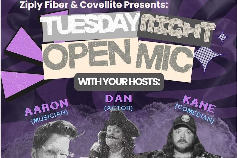 Tuesday Night Open Mic hosted by Dan Mitchem