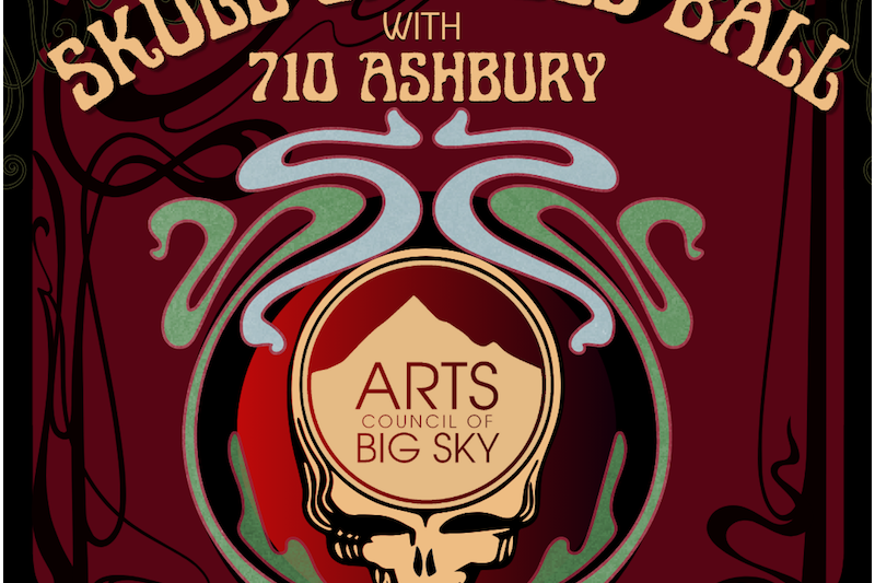 Skull and Roses Ball with 710 Ashbury