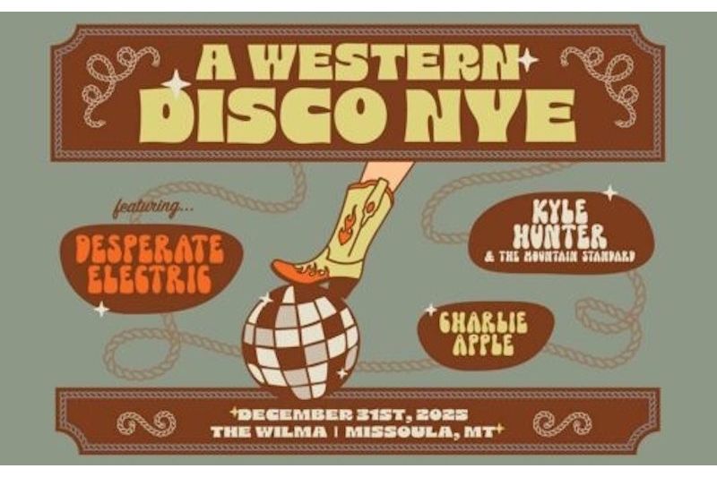 Western Disco NYE Party: Desperate Electric, Kyle Hunter & The Mountain Standard, Charlie Apple
