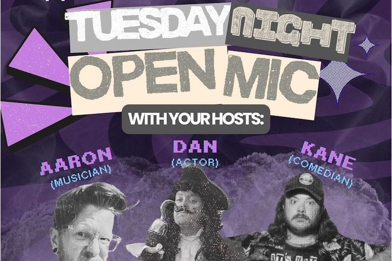 Tuesday Night Open Mic hosted by Kane O'Neill