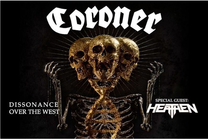 Coroner with Special Guest Heathen