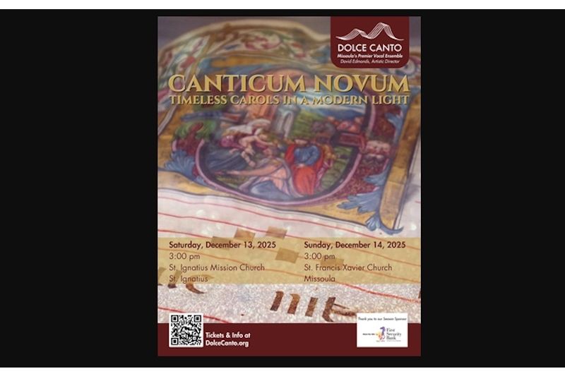 Dolce Canto Holiday Concert: Canticum Novum, Timeless Carols in a Modern Light