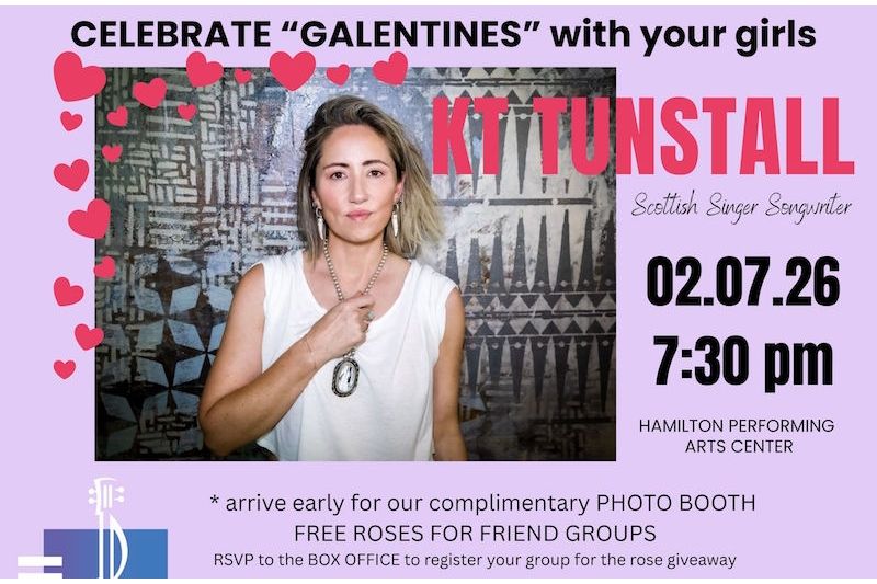 Celebrate “Galentines” with gal friends and KT Tunstall