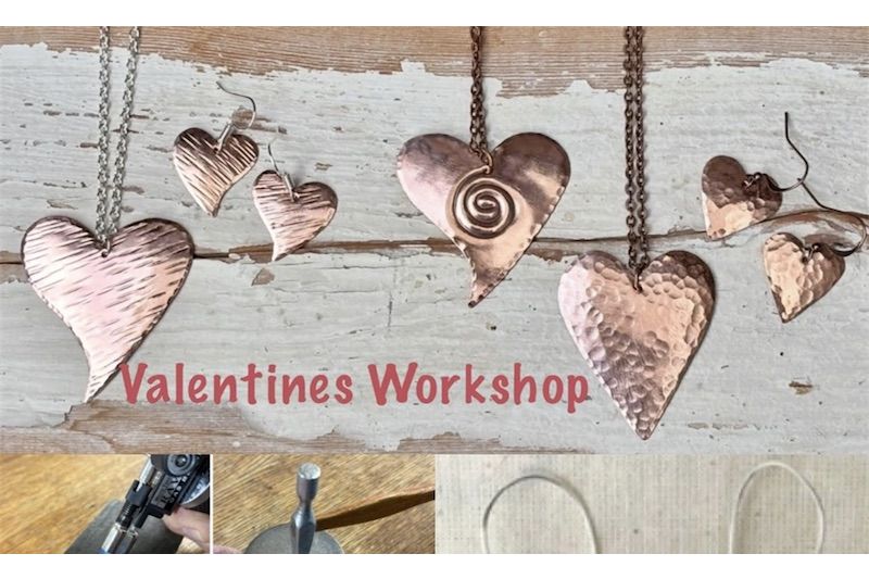 Valentine Copper Jewelry Class- Adults