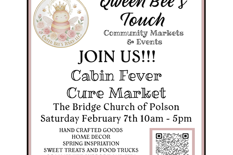 Qween Bee’s Touch Community Market and Events: Cabin Fever Cure Market