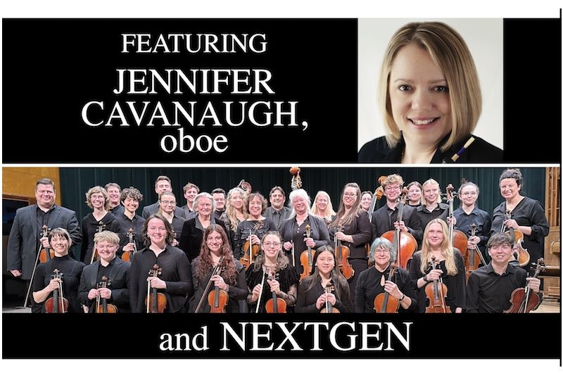 Oboist Jennifer Cavanaugh and NextGen Students with String Orchestra of the Rockies