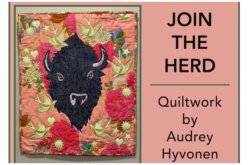 Join the Herd: Quiltwork by Audrey Hyvonen