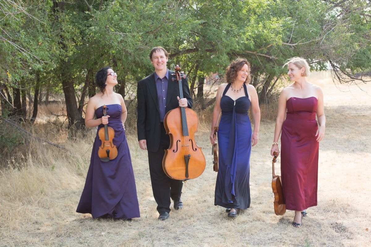 The Cascade Quartet "Turn Up the Bass" Lively Times