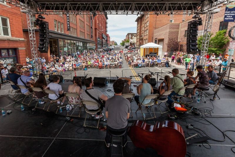 Montana Folk Festival’s Main Street Stage