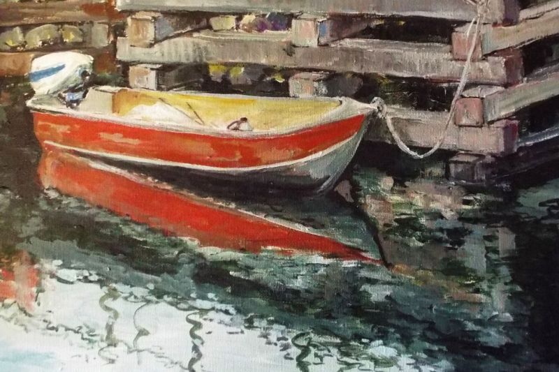 Painting by Diane Anderson