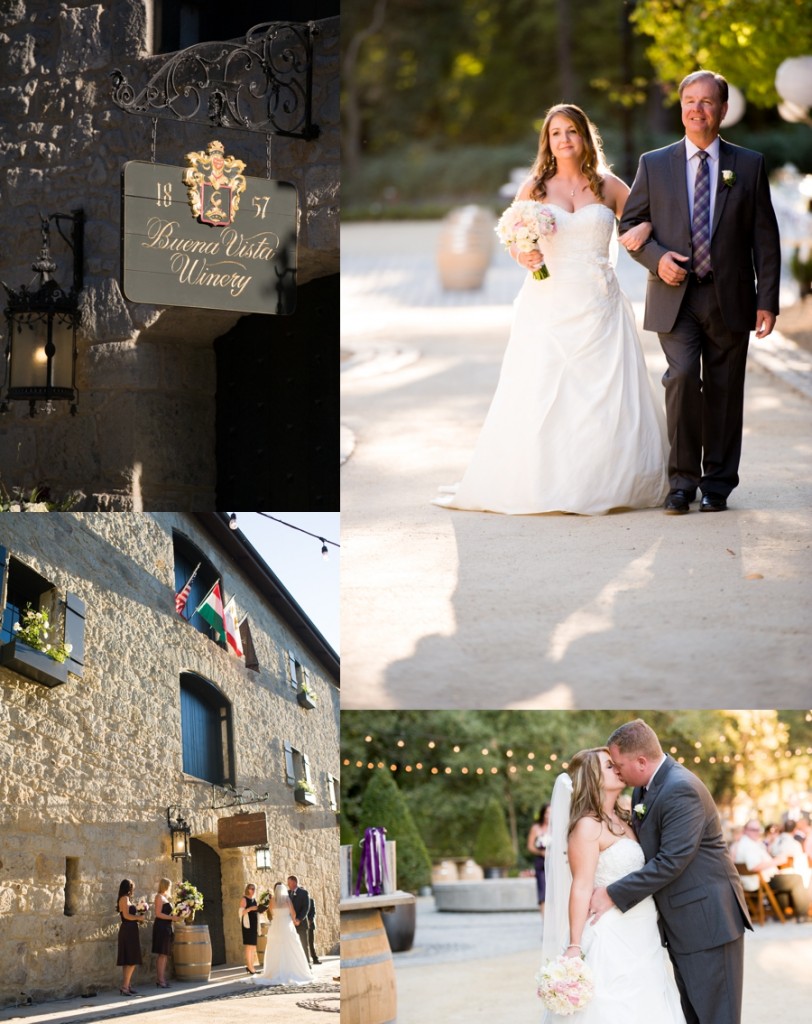 Buena Vista Winery Wedding Sonoma