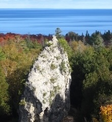 Hiking to Sugar Loaf Rock