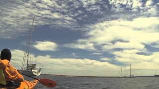Kayaking around Haldimand Bay - Mackinac Island, MI