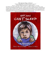 Why Juan Can't Sleep Why Juan Can't Sleep